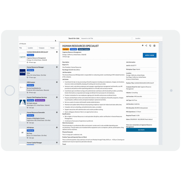 SHRM HR Jobs